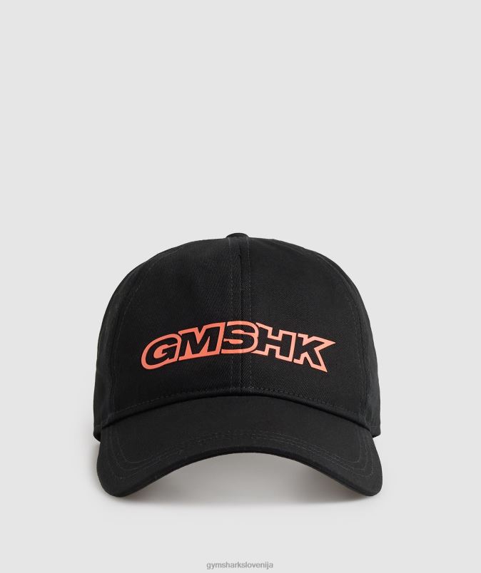 gmshk baseball kapa uniseksGymshark črna/solsticijsko oranžna J00L21126