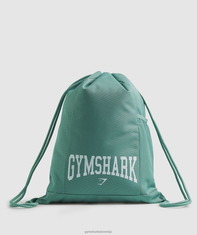 kolegijska telovadna vreča uniseksGymshark črnilo teal J00L21071