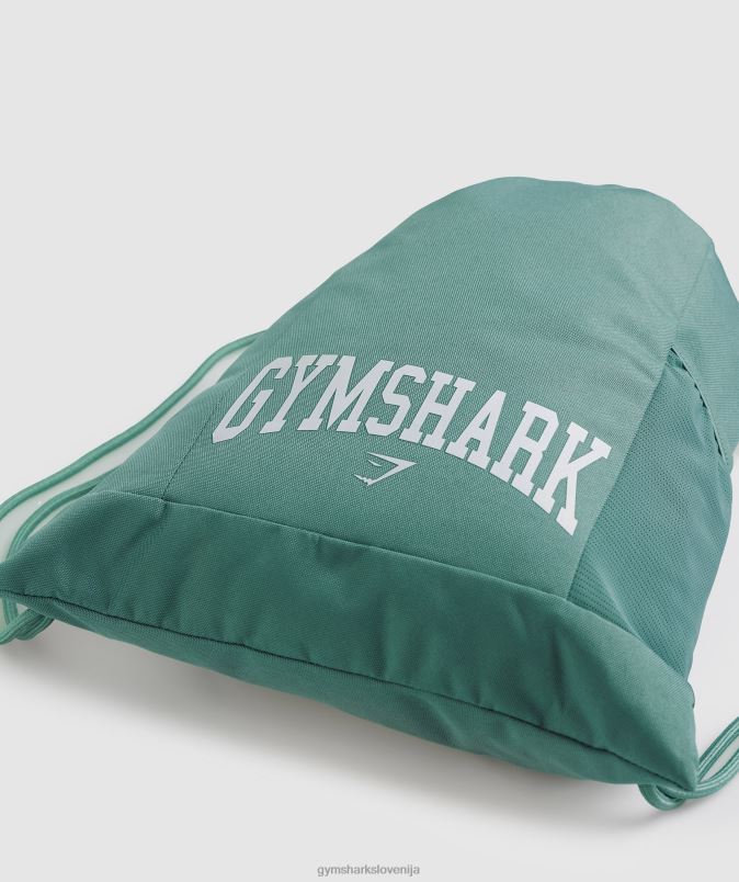 kolegijska telovadna vreča uniseksGymshark črnilo teal J00L21071