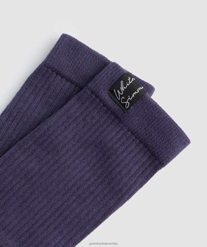 nogavice whitney tab crew 1 kom uniseksGymshark indigo mornarica J00L21096