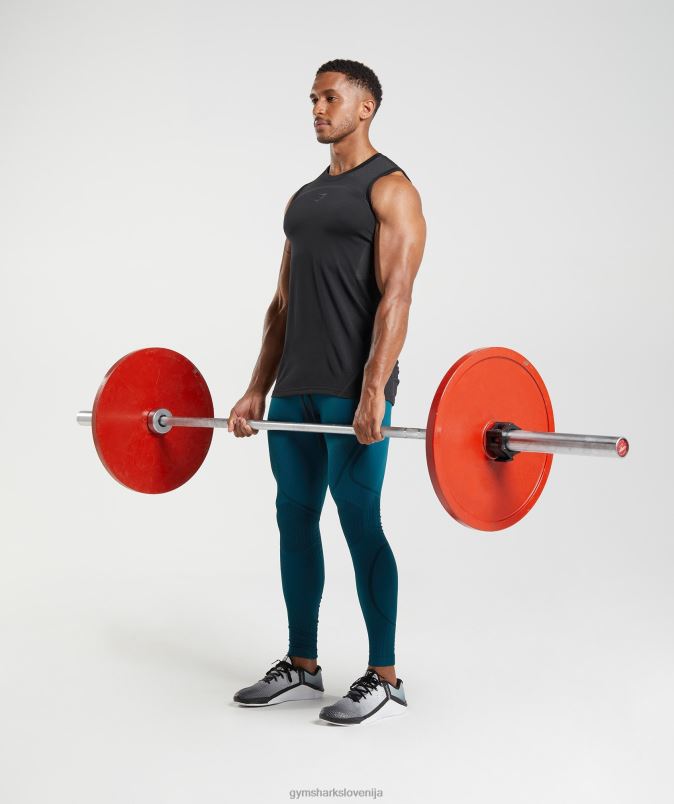 315 brezšivni rezervoar moškiGymshark Črna J00L2911