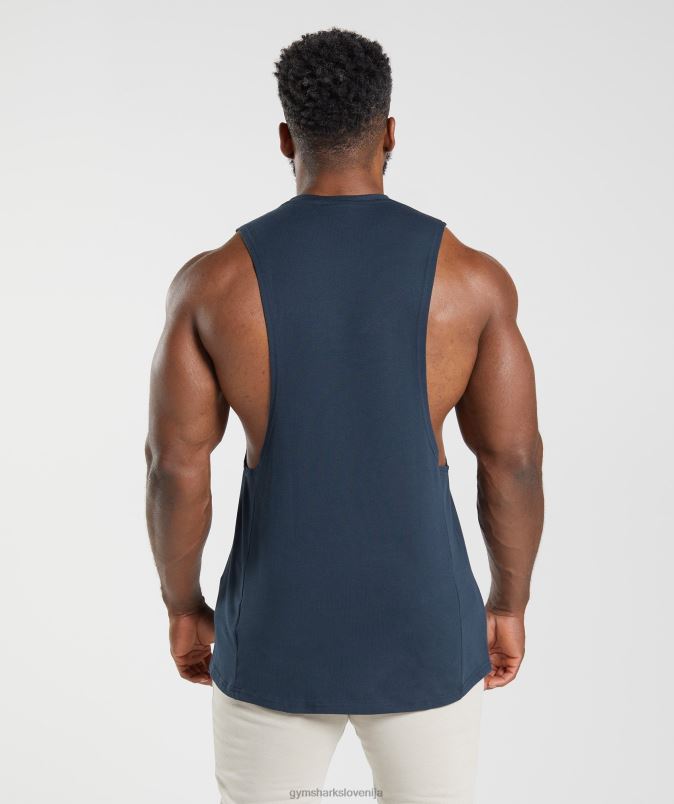 React drop arm tank moškiGymshark mornarica J00L2889