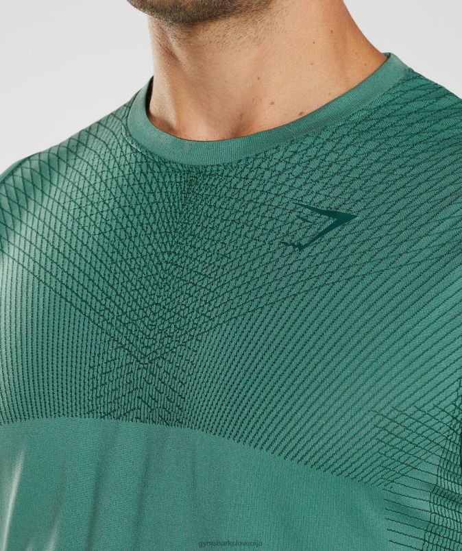 apex brezšivni rezervoar moškiGymshark hoya zelena/gozdna zelena J00L2910