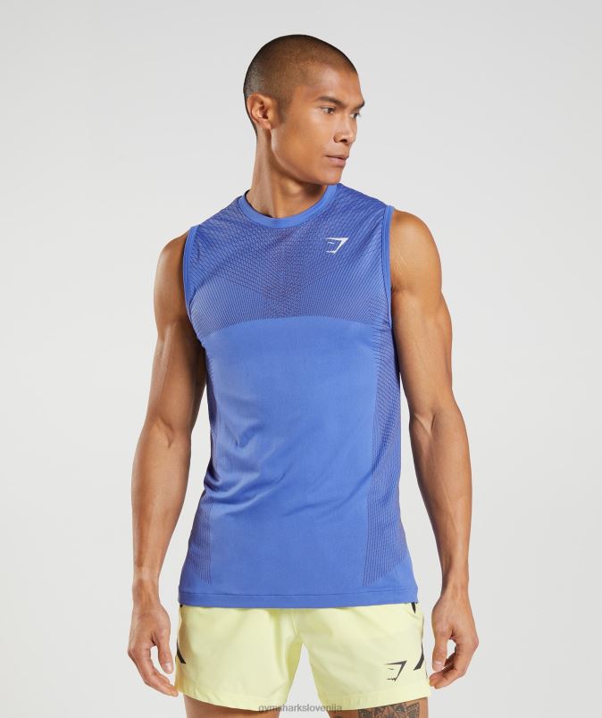 apex brezšivni rezervoar moškiGymshark sodno modra/oniks siva J00L2914