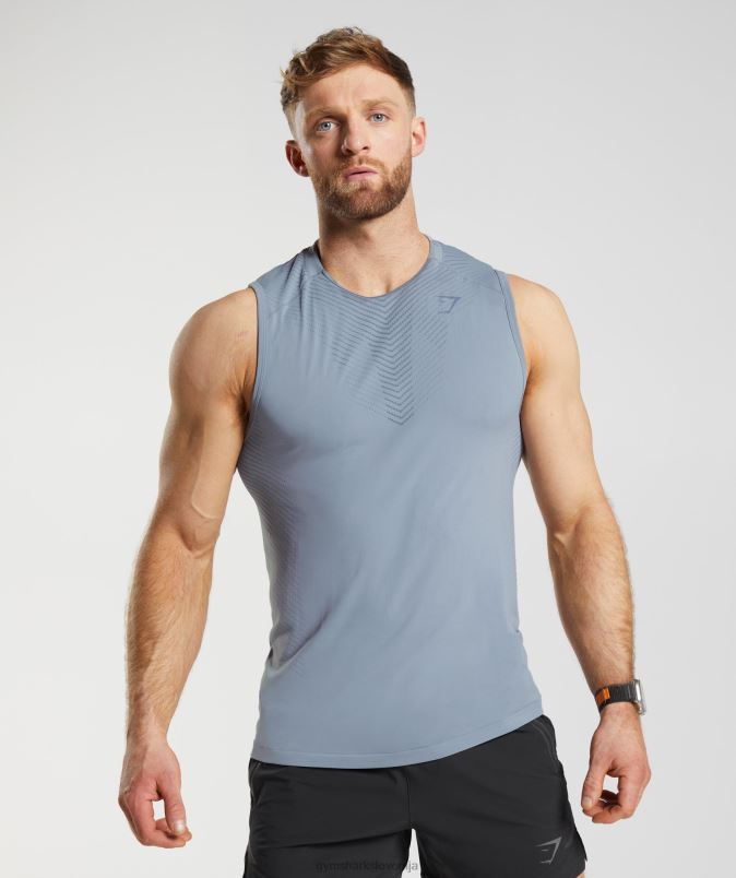 apex tank moškiGymshark drift siva/večerno modra J00L2971