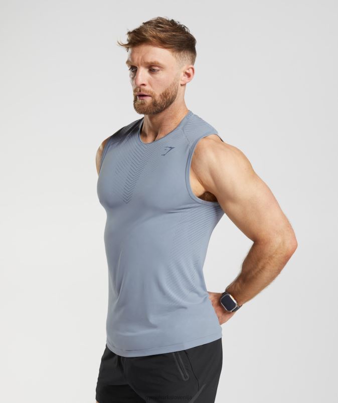 apex tank moškiGymshark drift siva/večerno modra J00L2971