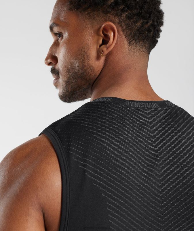 apex tank moškiGymshark črna/silhueta siva J00L2972