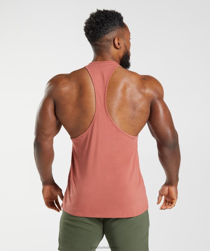 apollo stringer moškiGymshark kaki rdeči J00L21000