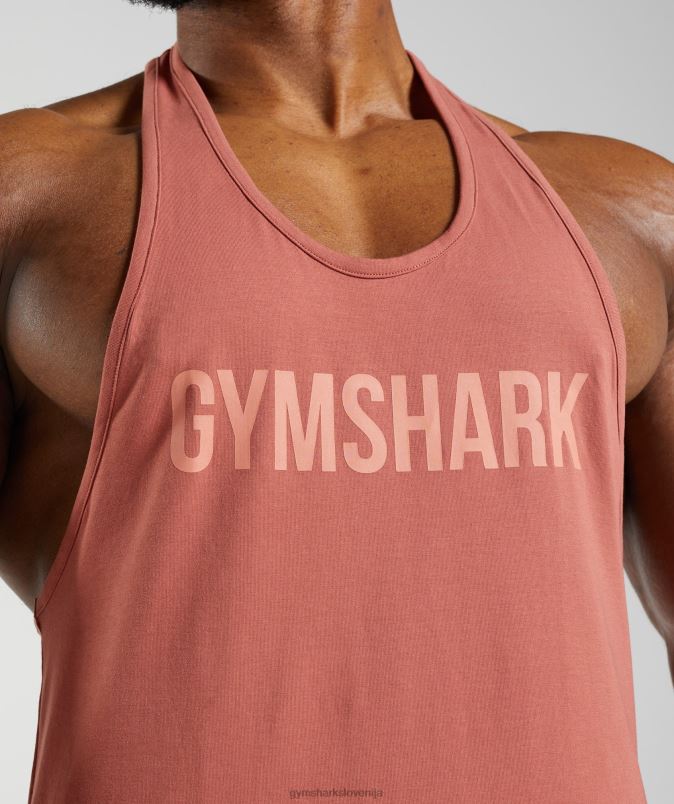 apollo stringer moškiGymshark kaki rdeči J00L21000