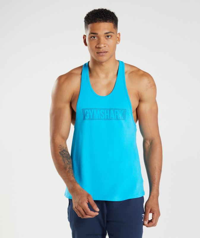 blok stringer moškiGymshark modri morski pes J00L21007