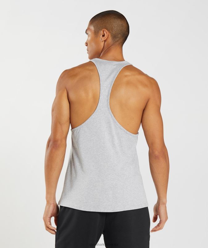blok stringer moškiGymshark svetlo sivi lapor J00L21012