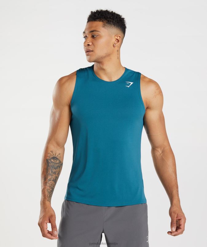 dohodni rezervoar moškiGymshark atlantska modra J00L2934