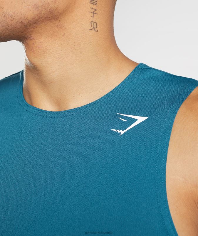 dohodni rezervoar moškiGymshark atlantska modra J00L2934