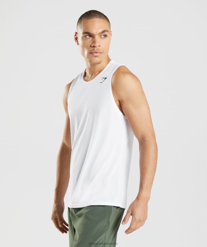 dohodni rezervoar moškiGymshark bela J00L2897