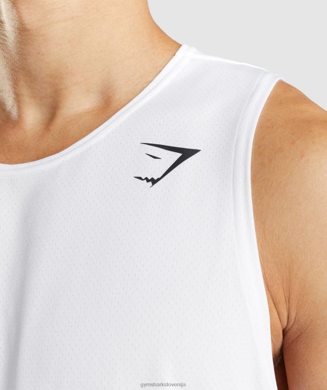 dohodni rezervoar moškiGymshark bela J00L2897