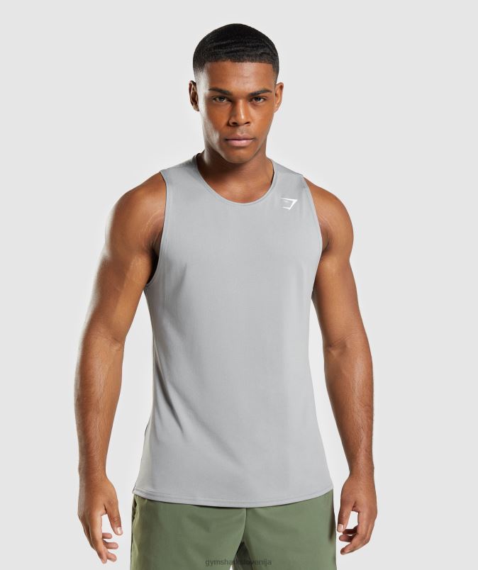 dohodni rezervoar moškiGymshark dimljeno siva J00L2953