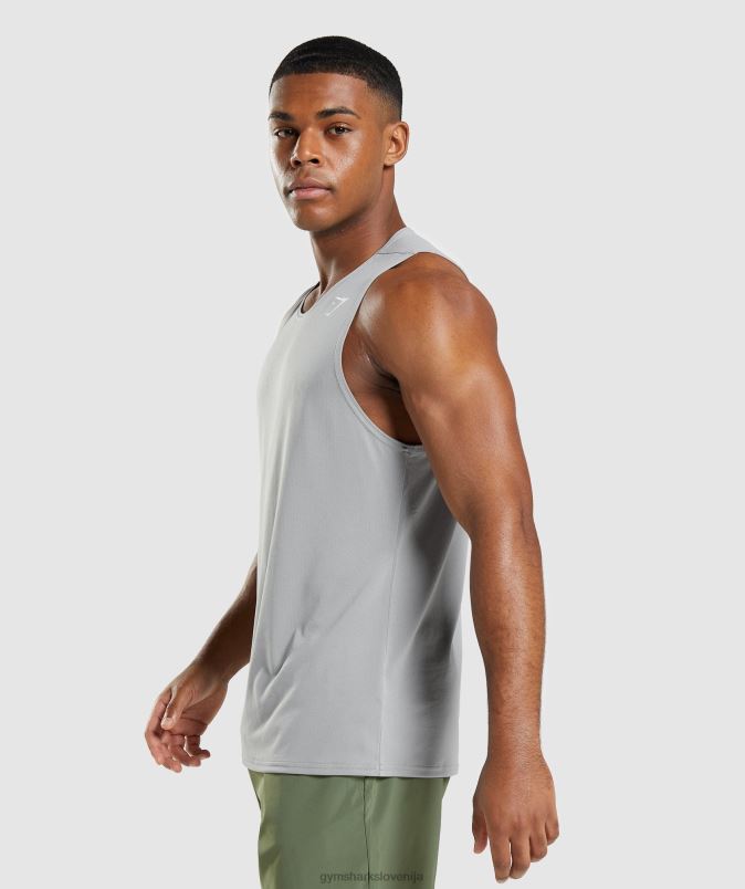 dohodni rezervoar moškiGymshark dimljeno siva J00L2953