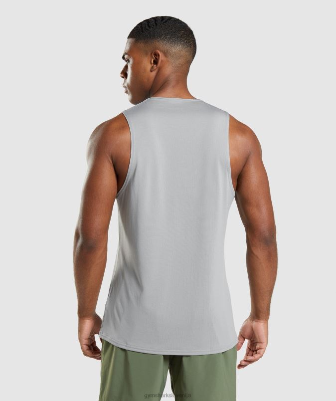 dohodni rezervoar moškiGymshark dimljeno siva J00L2953