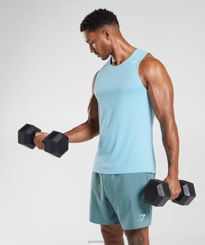 dohodni rezervoar moškiGymshark modra ledena gora J00L2965