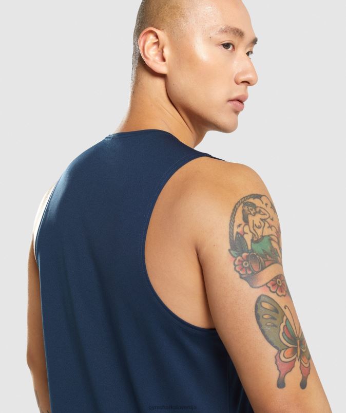 dohodni rezervoar moškiGymshark mornarica J00L2896