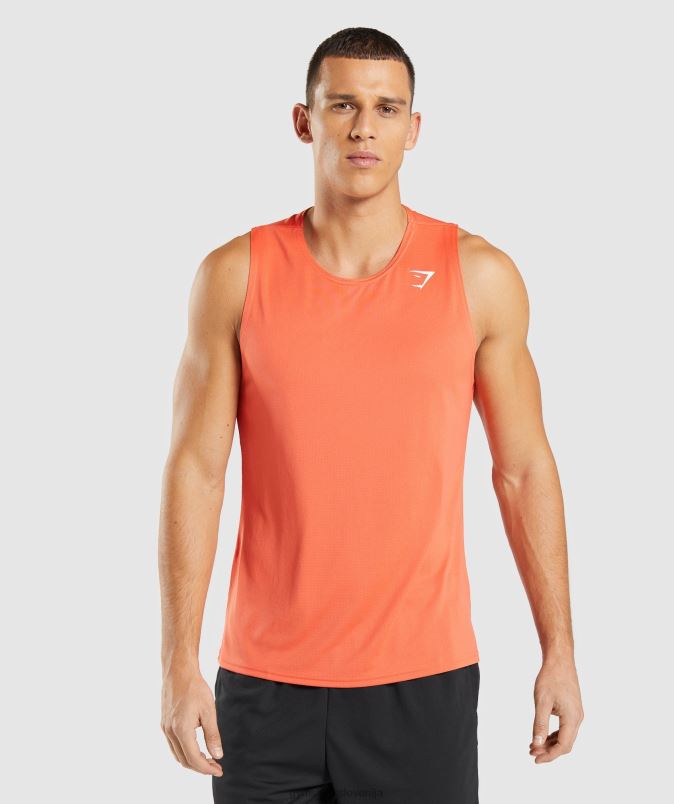 dohodni rezervoar moškiGymshark papaja pomaranča J00L2969