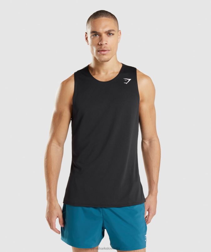 dohodni rezervoar moškiGymshark Črna J00L2884