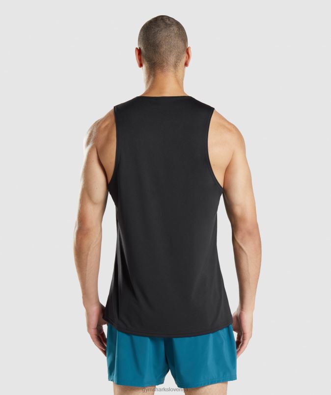 dohodni rezervoar moškiGymshark Črna J00L2884