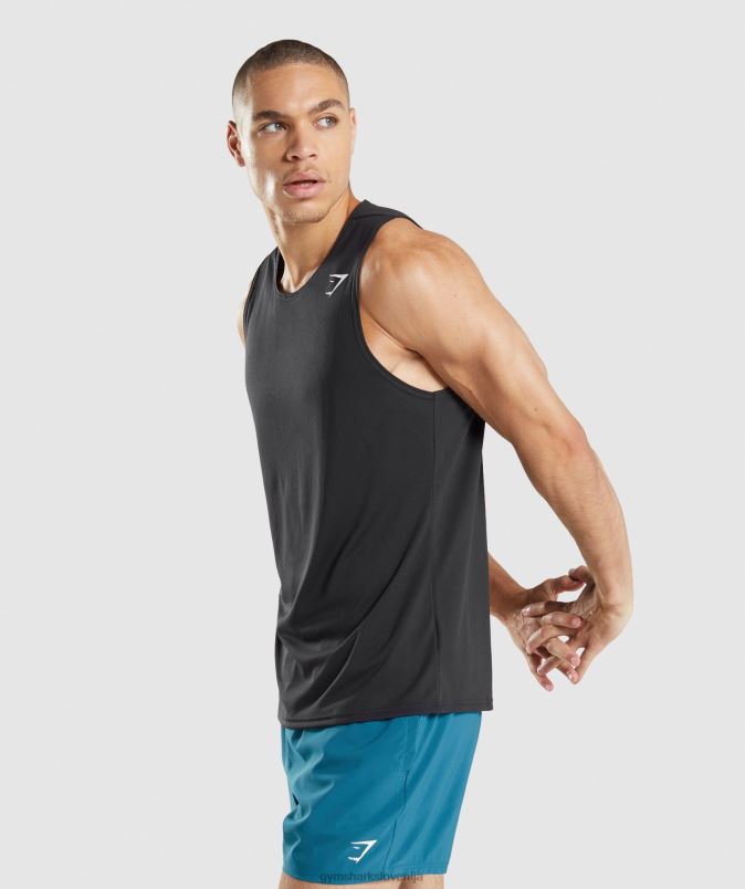 dohodni rezervoar moškiGymshark Črna J00L2884