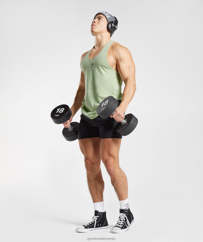krepko stringer moškiGymshark flora zelena J00L21013