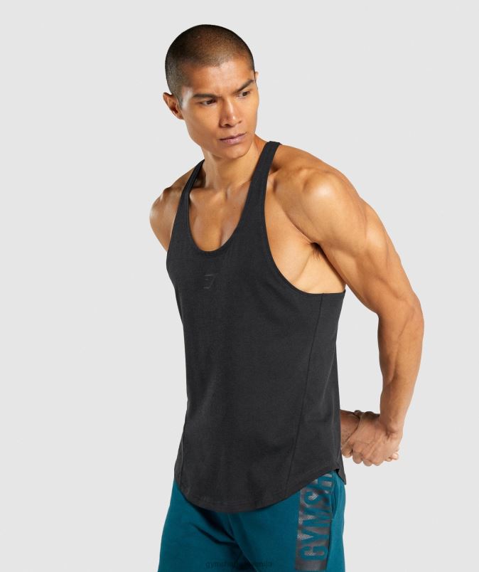 krepko stringer moškiGymshark Črna J00L2979