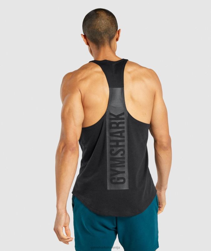 krepko stringer moškiGymshark Črna J00L2979