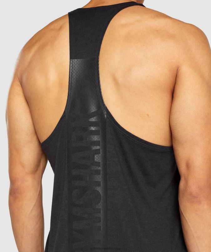 krepko stringer moškiGymshark Črna J00L2979