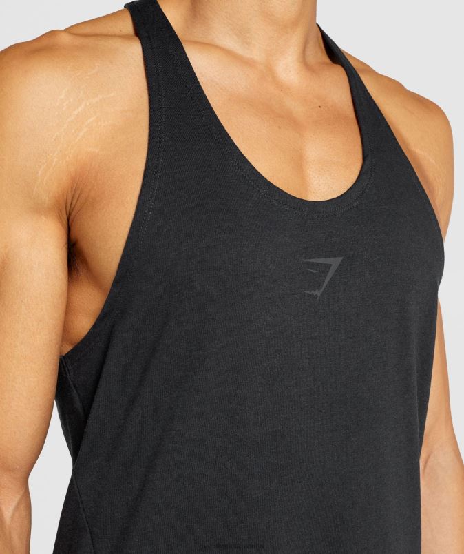 krepko stringer moškiGymshark Črna J00L2979