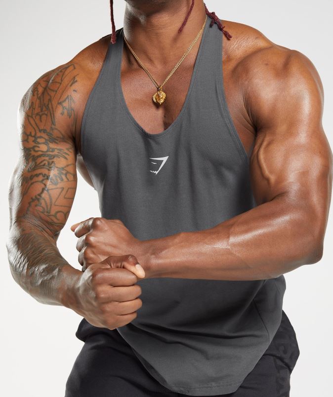krepko stringer moškiGymshark silhueta siva J00L21015