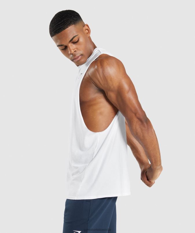 kritični rezervoar s padajočo roko 2.0 moškiGymshark bela J00L2901
