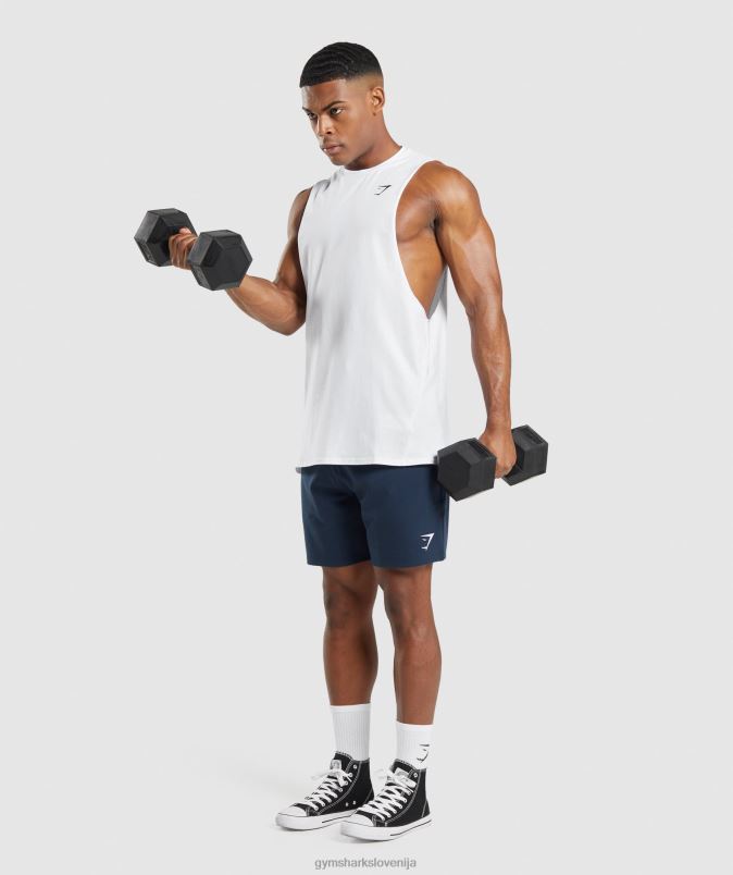 kritični rezervoar s padajočo roko 2.0 moškiGymshark bela J00L2901