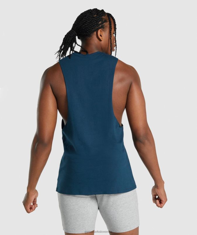 kritični rezervoar s padajočo roko 2.0 moškiGymshark mornarica J00L2922