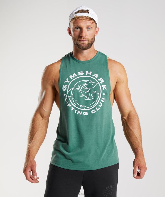 legacy drop arm tank moškiGymshark hoya zelena J00L2960