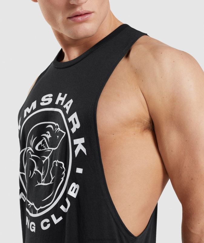 legacy drop arm tank moškiGymshark Črna J00L2923