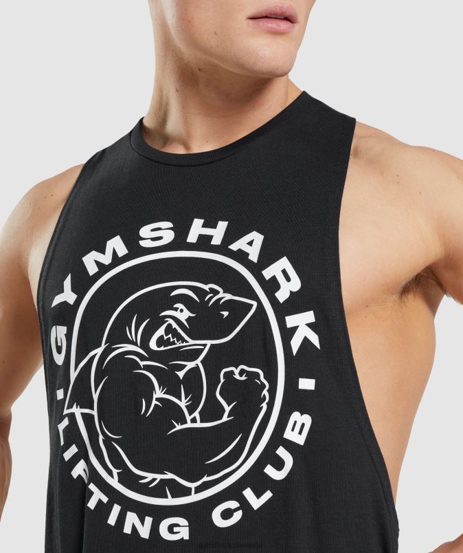 legacy drop arm tank moškiGymshark Črna J00L2923