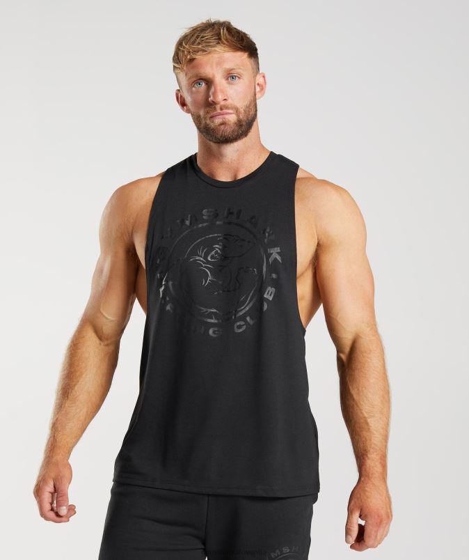 legacy drop arm tank moškiGymshark Črna J00L2944