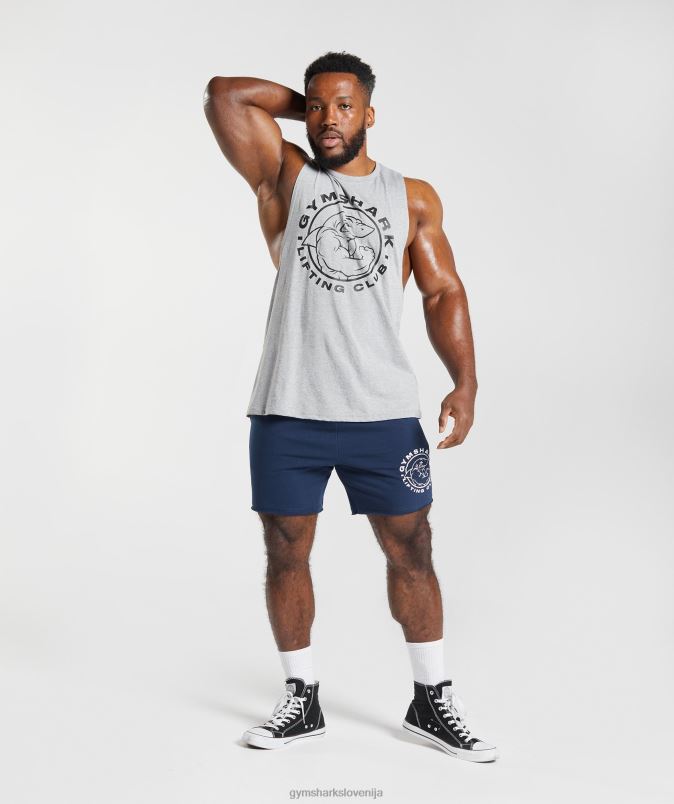 legacy drop arm tank moškiGymshark svetlo sivi jedrni lapor J00L2952