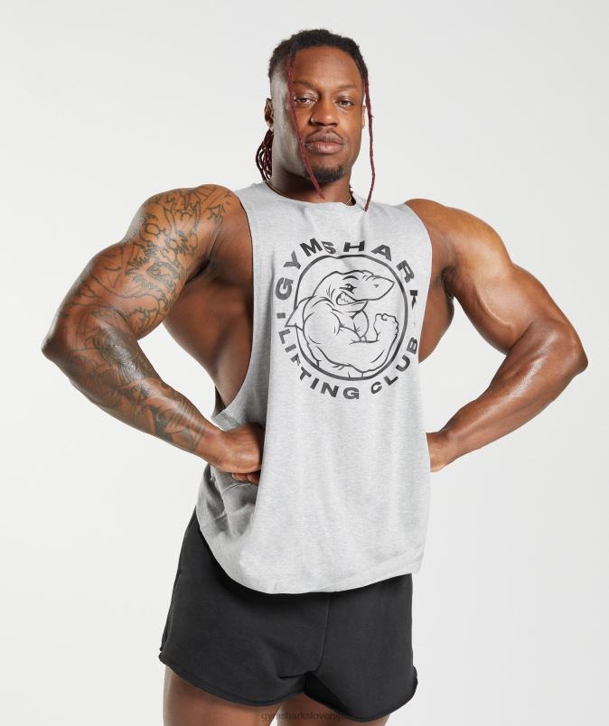 legacy drop arm tank moškiGymshark svetlo sivi lapor J00L2932