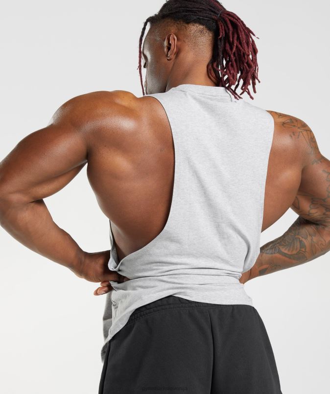 legacy drop arm tank moškiGymshark svetlo sivi lapor J00L2932