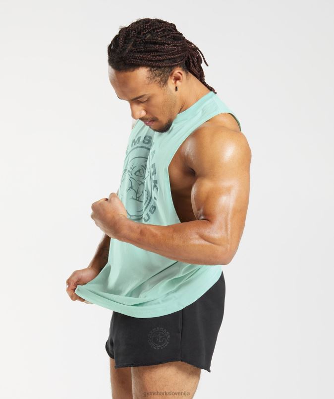 legacy drop arm tank moškiGymshark vodno zelena J00L2964