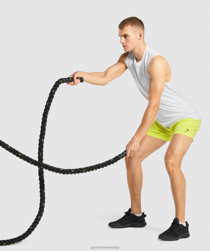 ob prihodu majica brez rokavov moškiGymshark bela J00L2898