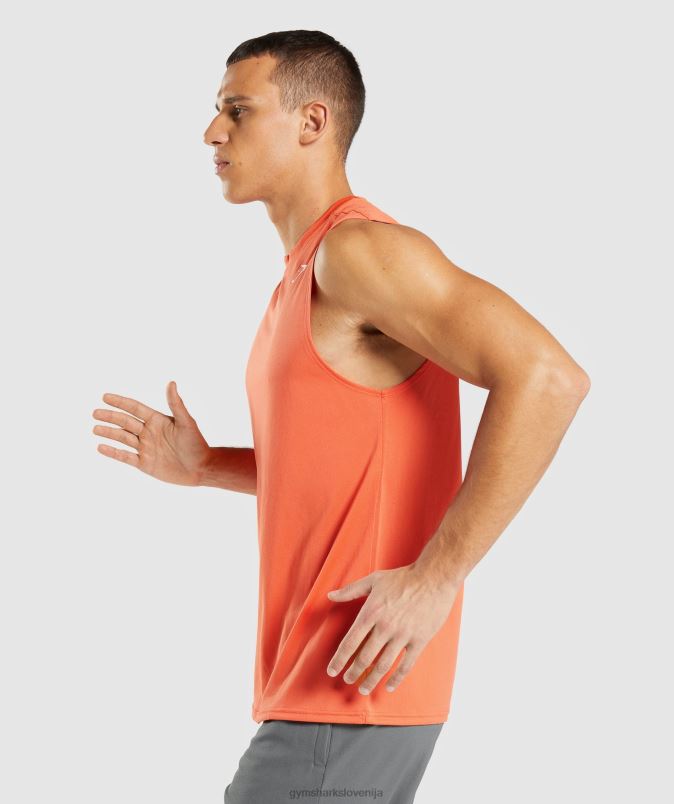 ob prihodu majica brez rokavov moškiGymshark papaja pomaranča J00L2939