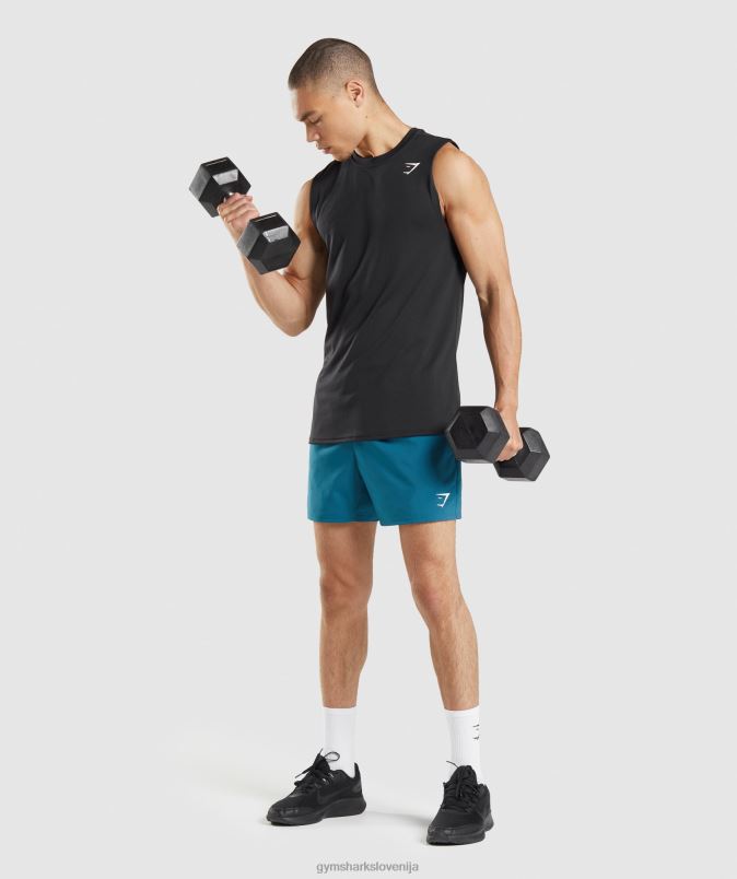 ob prihodu majica brez rokavov moškiGymshark Črna J00L2915