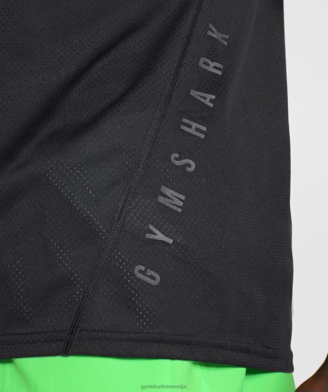 športni tank moškiGymshark črni/črni lapor J00L2925