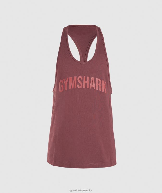 power stringer moškiGymshark češnjevo rjava J00L21003